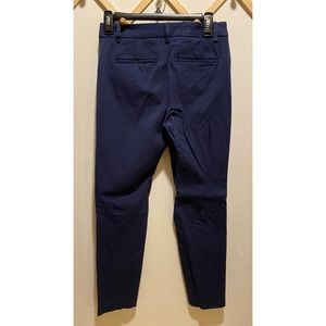 41 Hawthorn Becca Straight Leg Adjustable Hem Pant - Size 4 - Navy